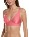 VINCE CAMUTO VINCE CAMUTO RIBBED BIKINI TOP