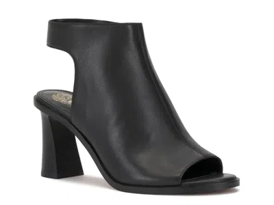 Vince Camuto Rimdia Peep Toe Sandal In Black