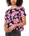 Vince Camuto Floral Print Woven Shirt