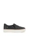 Vince Camuto Romie Slip-on Platform Sneaker In Black