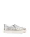 Vince Camuto Romie Slip-on Platform Sneaker In Silver