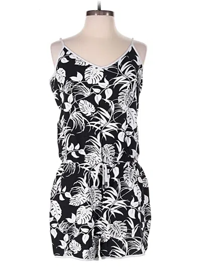 Pre-owned Vince Camuto Romper In Black