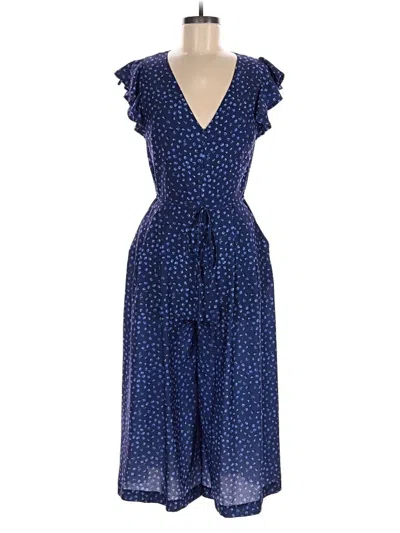 Pre-owned Vince Camuto Romper In Blue