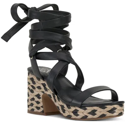 Vince Camuto Roreka Womens Suede Dressy Heels In Black