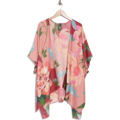 Vince Camuto Rosette Supersoft Topper In Pink