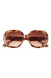 Vince Camuto Round Sunglasses In Oatmeal