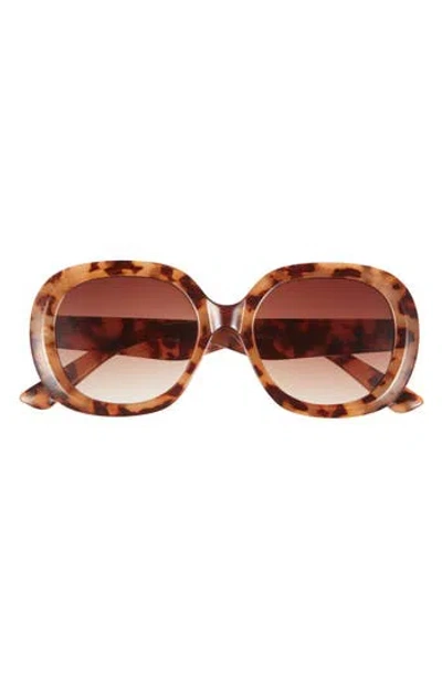 Vince Camuto Round Sunglasses In Oatmeal