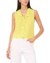 Vince Camuto Ruffle Blouse In Yellow