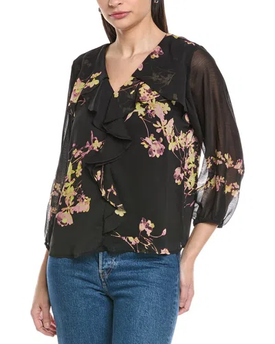 Vince Camuto Ruffle Blouse In Black