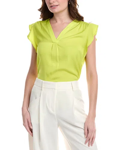 VINCE CAMUTO RUFFLE BLOUSE