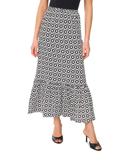 VINCE CAMUTO RUFFLE MIDI SKIRT
