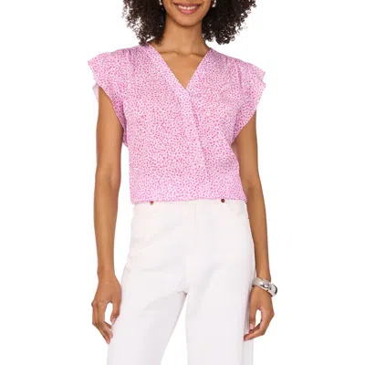 VINCE CAMUTO VINCE CAMUTO RUFFLE SLEEVE TOP