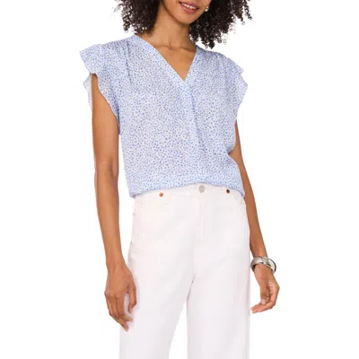 VINCE CAMUTO VINCE CAMUTO RUFFLE SLEEVE TOP