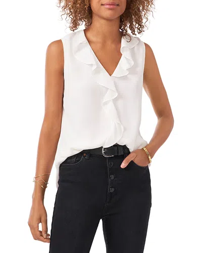 Vince Camuto Ruffled Blouse In White
