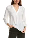 VINCE CAMUTO VINCE CAMUTO RUMPLE V-NECK TOP