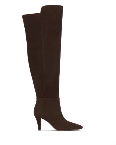 Vince Camuto Sabella Extra Wide Calf Over The Knee Boot In Brown