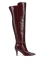 Vince Camuto Sabella Extra Wide Calf Over The Knee Boot In Burgundy