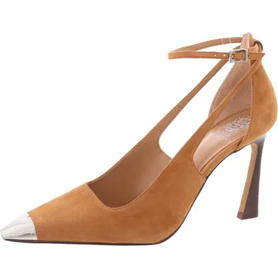 Vince Camuto Sachel Womens Solid Suede Pumps