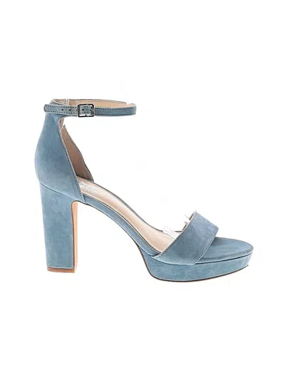 Pre-owned Vince Camuto Sandals In Blue