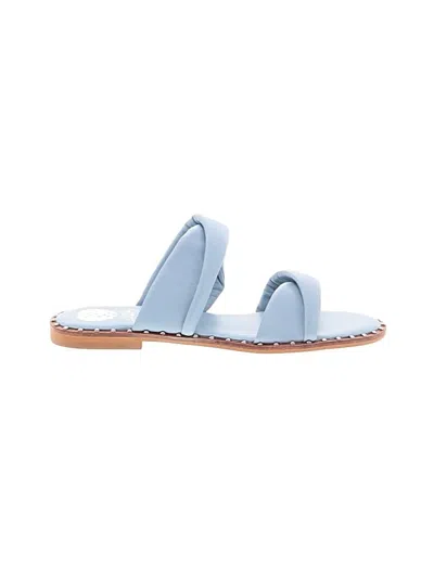 Pre-owned Vince Camuto Sandals In Blue