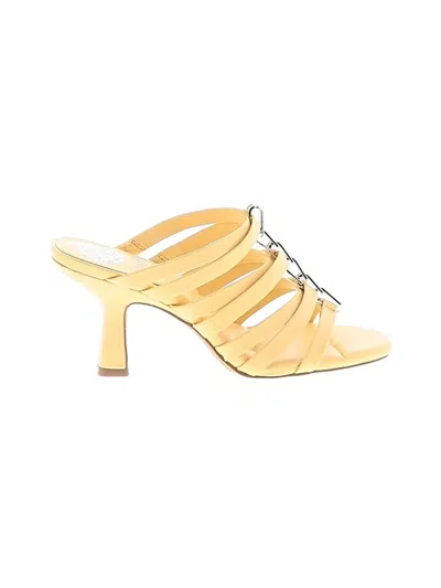 Pre-owned Vince Camuto Sandals In Yellow