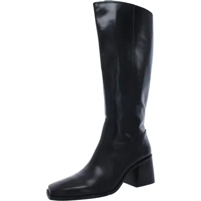 VINCE CAMUTO SANGETI 2 WOMENS LEATHER WIDE CALF KNEE-HIGH BOOTS