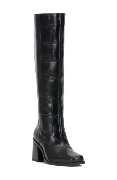 Vince Camuto Sangeti Knee High Boot In Black Lgcrle