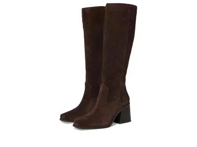 Vince Camuto Sangeti Stacked Heel Knee High Boot In Brown