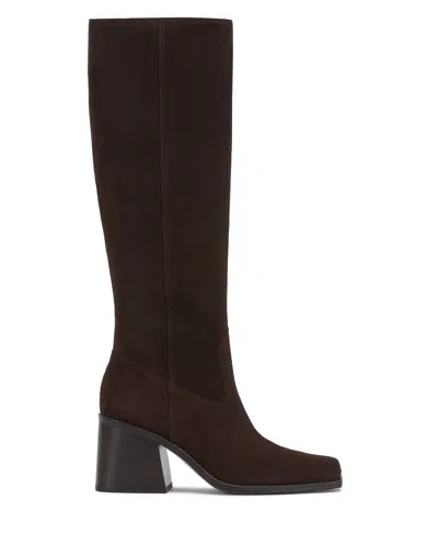 Vince Camuto Sangeti Wide Calf Boot In Brown