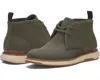 Vince Camuto Saveli Boots Men's Green Round Toe Ankle Chukka Jobb1210 In Green