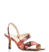Vince Camuto Savesha In Watermelon Snake In Multi
