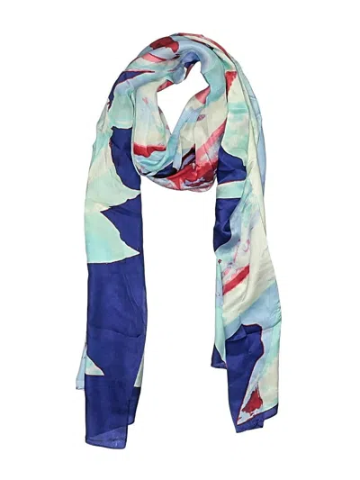 Pre-owned Vince Camuto Scarf In Blue