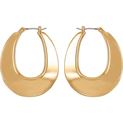 Vince Camuto Scoop Hoop Earrings In Gold