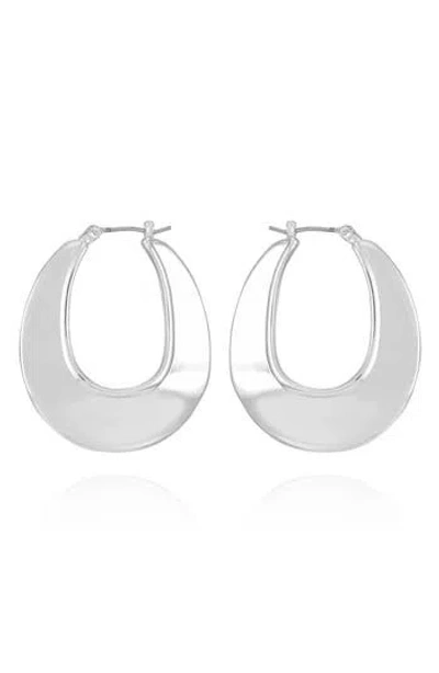 Vince Camuto Scoop Hoop Earrings In Metallic