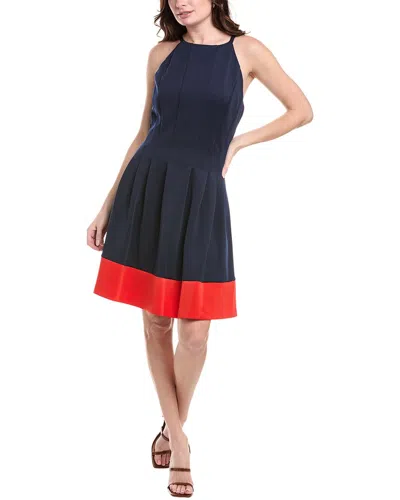 VINCE CAMUTO SCUBA A-LINE DRESS