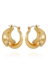 Vince Camuto Sculptural Hoop Earrings