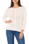 Vince Camuto Boat Neck Sweater In Antique White
