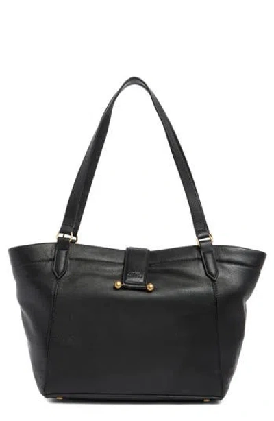Vince Camuto Selah Leather Tote Bag In Black 01