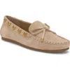Vince Camuto Sennett Studded Loafer In Brown