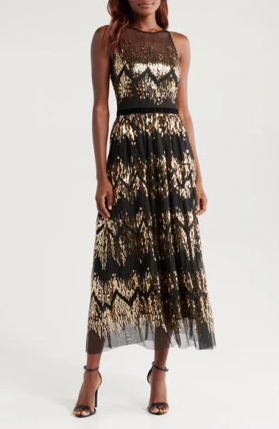 Vince Camuto Sequin Midi Dress