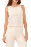 VINCE CAMUTO SEQUIN SLEEVELESS TOP
