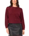 Vince Camuto Sequinned Raglan Sleeve Sweater