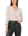 Vince Camuto Sequinned Top In Champagne