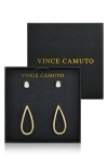 Vince Camuto Set Of 2 Assorted Earrings In Gold