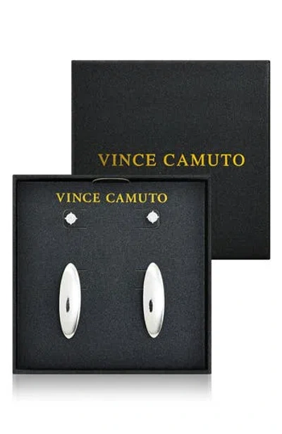 Vince Camuto Set Of 2 Assorted Stud Earrings In Silver
