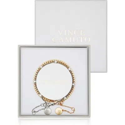 Vince Camuto Set Of 2 Chain Bracelets In Gold
