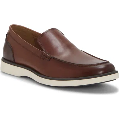 Vince Camuto Sevrin Moc Toe Loafer In Brown