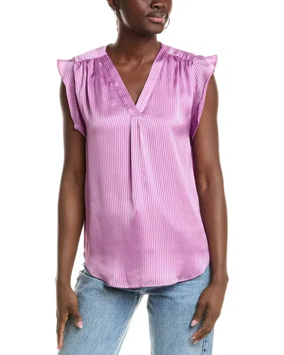 VINCE CAMUTO SHADOW STRIPE BLOUSE