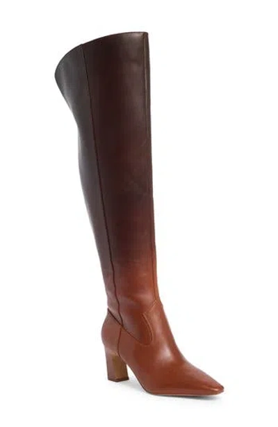 Vince Camuto Shalie Over The Knee Boot In Brown