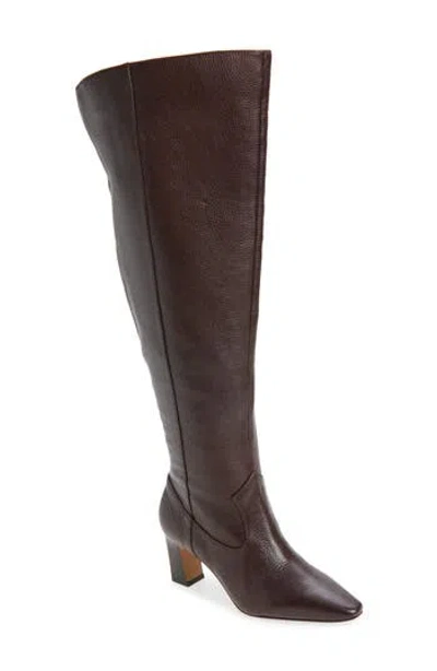 Vince Camuto Shalie Over The Knee Boot In Brown